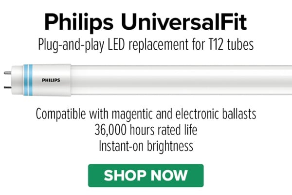 Plug & Play 24 inch T8 LED replace F20T12 and F17T8 w/o retrofit